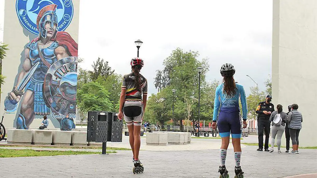 patinadoras en tres centurias